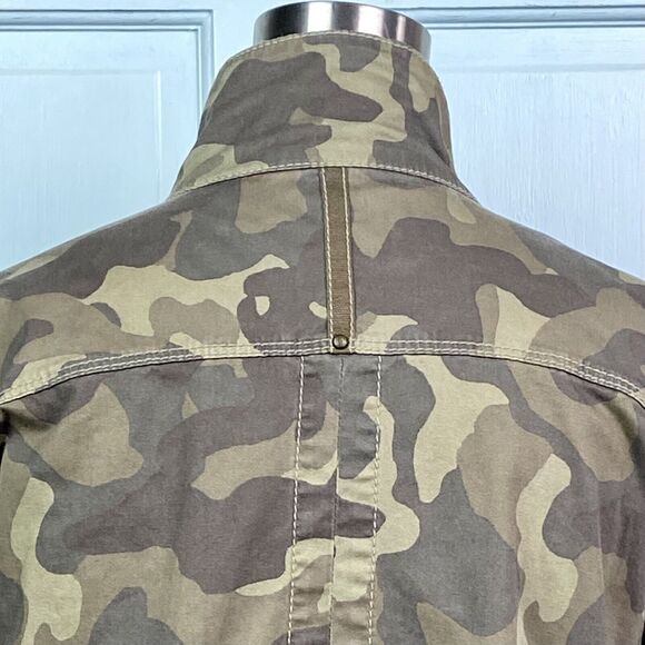 Marrakech Camo Utility Jacket for Anthropologie Military Green Size X-Small - Picture 7 of 11